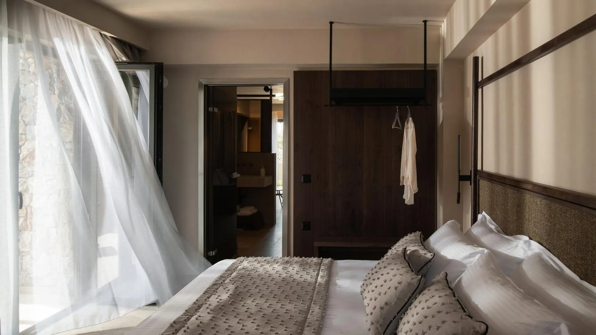 酒店 Pournari Mountain Rooms 托罗尼